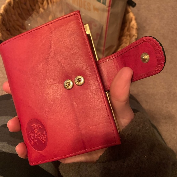 Red Leather Wallet - Picture 4 of 9